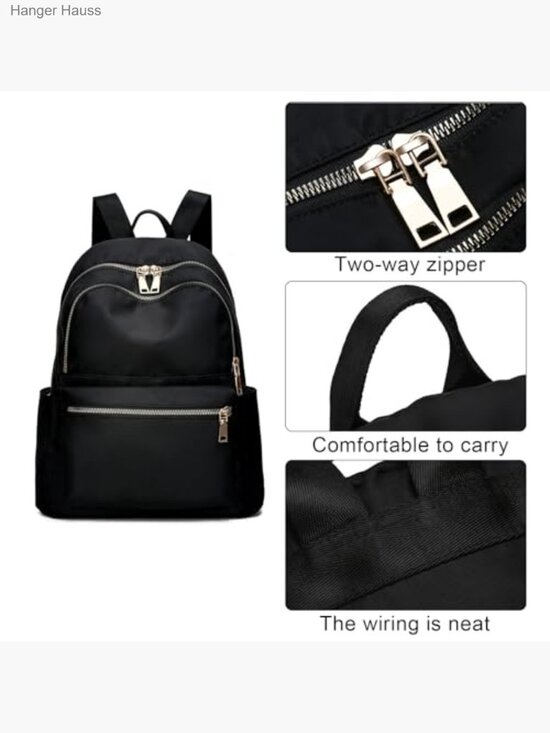 Anti Theft Travel Backpack Purse with Water Bottle Pockets main image 6